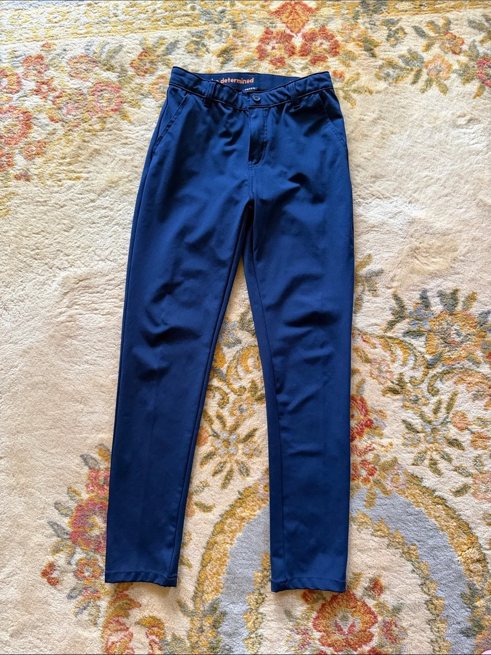 4 Piece Bundle Boys French Toast Navy Blue School Uniform Slim Fit Pant Size 16